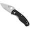 Spyderco 2023 Spyderco Reveal 9, Persistence Lightweight, Combo Edge SPY-C136PSBK - alternate 3